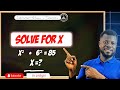Find the value of x: This Simple Math Trick Will Blow Your Mind!