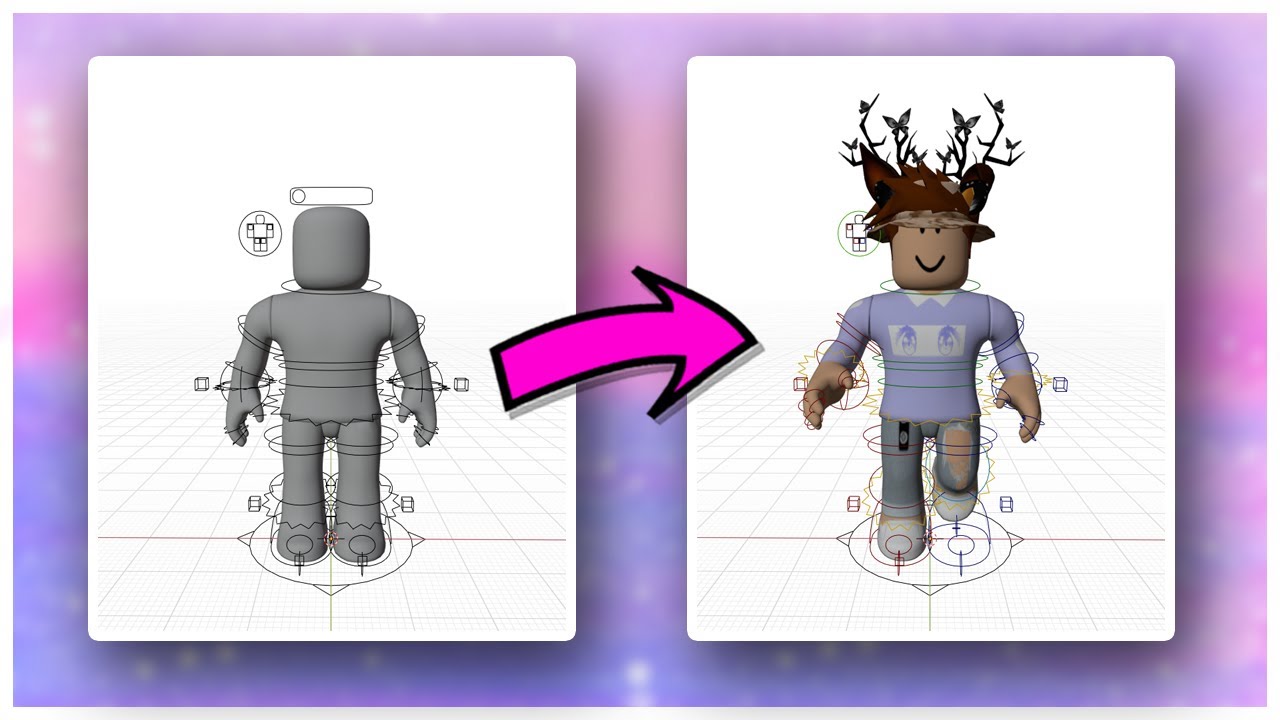 How To Use The Roblox Boy Rig Blender Youtube - roblox gfx rig