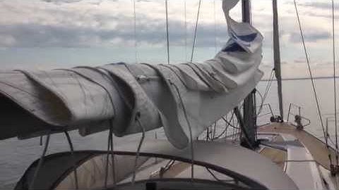Dutchman Flaking on a Hanse 430