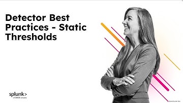 How to Use Static Thresholds for Effective Alerts in Splunk Observability Cloud