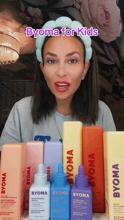 Byoma Skincare for Kids? #byoma #skincareforkids #shorts