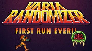 Super Metroid Varia Randomizer - FIRST EVER RUN!