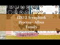 12X12 Scrapbook Process- Albus Family (Heritage Layout)(Maggie Holmes Monday)