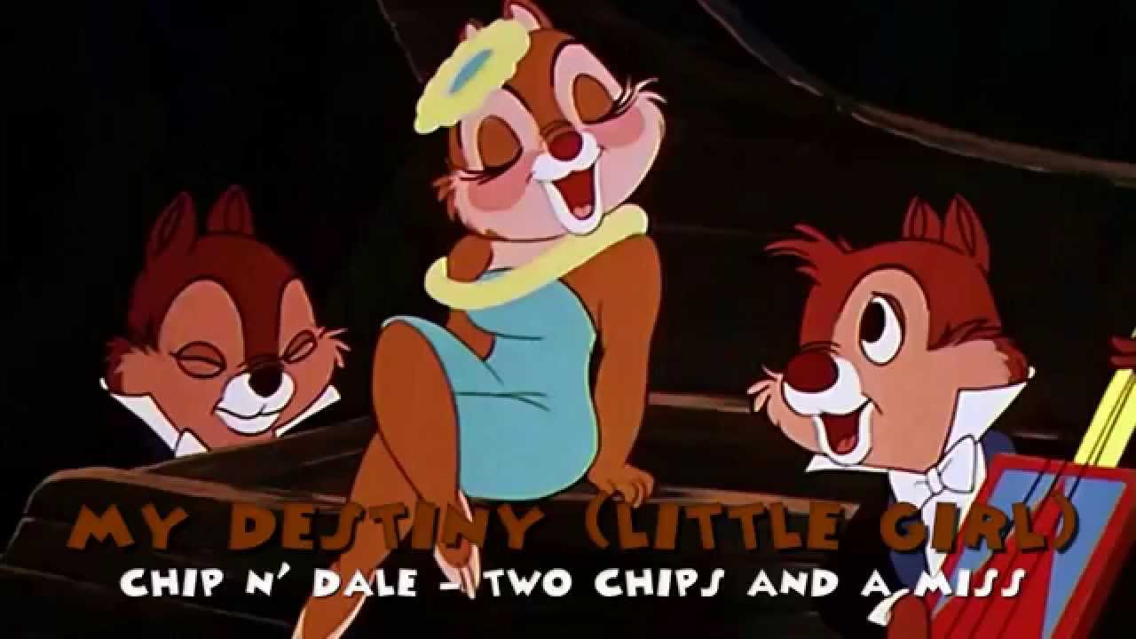 chip n dale two chips and a miss my destiny little girl real