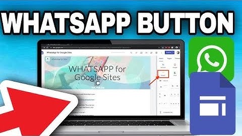 How To Add WhatsApp Chat Button in Google Sites (2024) Full Guide