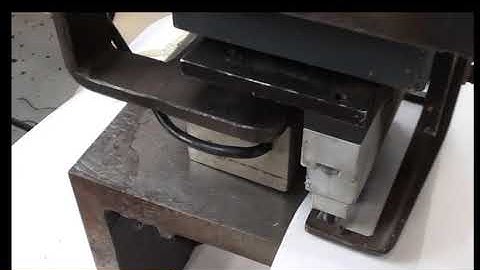 Telesis Marking System TMM5100 Pinstamp w/ Marking Head and TMC420 Controller