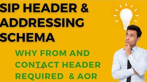 Most Important SIP Header & SIP  Addressing Concept For SIP VOIP Testing Job