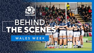 Behind The Scenes With Evie & Meryl | Scotland Women | Wales Week