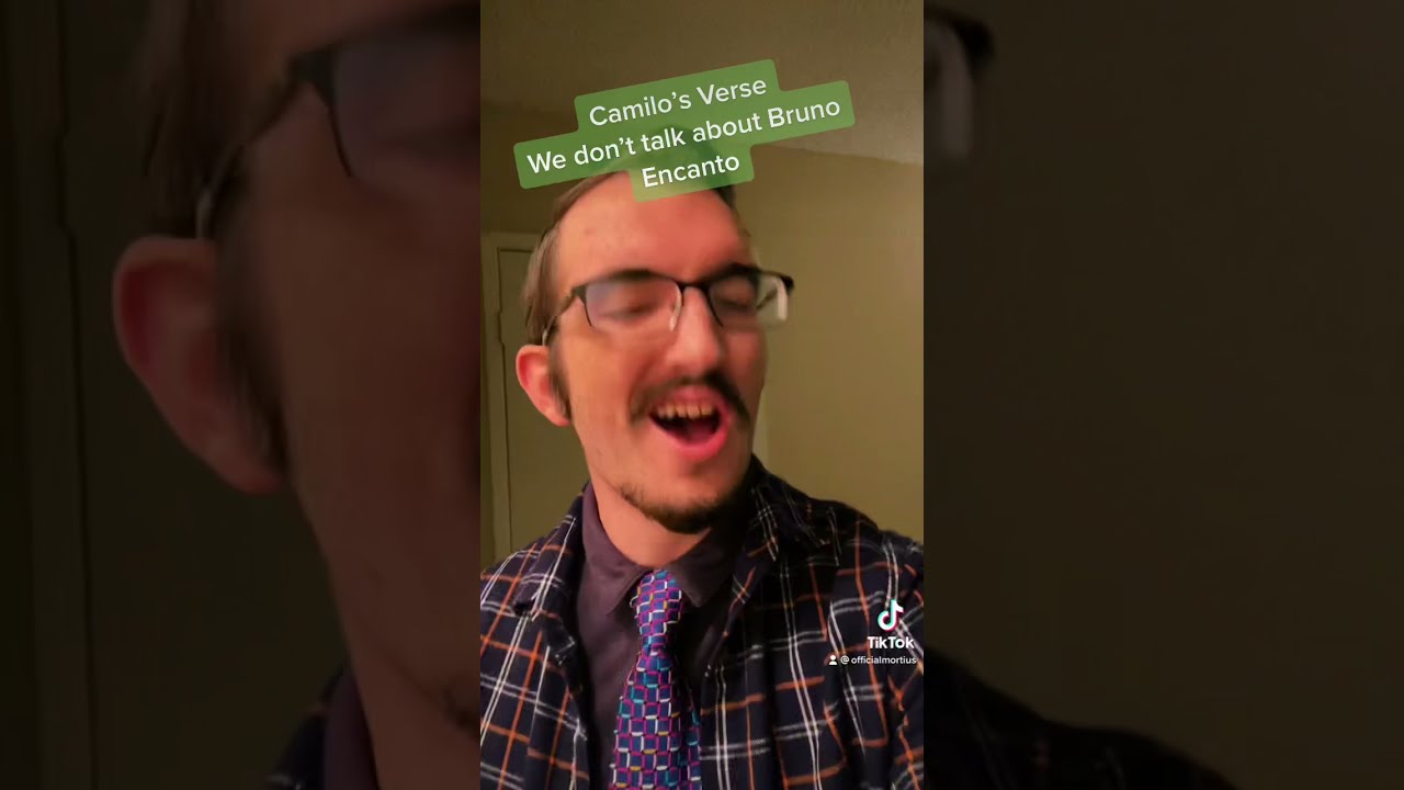 We Don’t Talk About Bruno - Camilo’s Verse - Encanto | Mortius Snippet #shorts #sing #disney #tenor