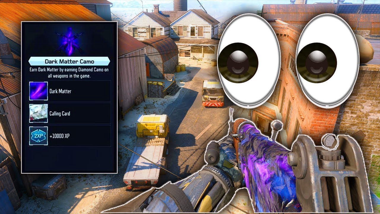 UNLOCKING DARK MATTER FOR RPK DLC WEAPON LIVE! DARK MATTER CAMO UNLOCKED for RPK DLC Weapon