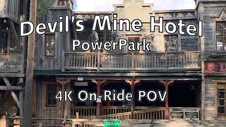 Devils Mine Hotel at PowerPark 4K On-Ride POV
