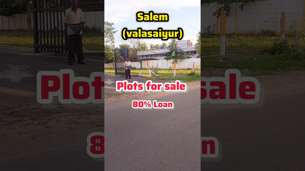 On mainroad plots for sale/Best for investment/valasaiyur new project