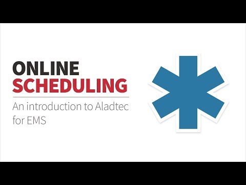 EMS scheduling, forms streamlined with Aladtec. Watch this 45-minute demo