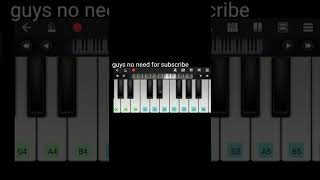 Need Churai Teri On Piano shorts piano walkband trending