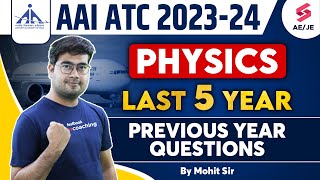 AAI ATC Previous Year Question Paper Physics | AAI ATC Physics by Mohit Sir | AAI ATC Testbook