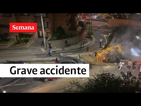 Grave accidente en el norte de Bogotá deja un muerto y nueve heridos | Semana Noticias