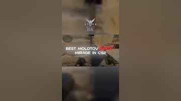 BEST MOLOTOV SHORT MIRAGE IN CS2 #shorts #cs2 #cs2moments #cs2highlights #cs2clips #cs2funny #csgo