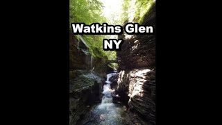 Watkins Glen. waterfalls, stone stairs and great hiking in upstate NY by Allwonkyvids 63 views 1 year ago 3 minutes, 14 seconds