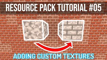 How To Make A Resource Pack (1.16+) Ep #05 - Adding Custom Blocks!