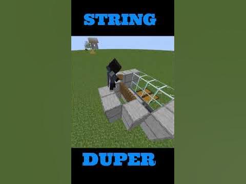 minecraft string duper easy for bulid..... #minecraftshorts # ...