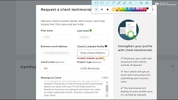 How to fix Client testimonial request doesn