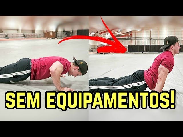 Apoio Flexão Peitoral Peito Triceps Biceps Costas Ombro