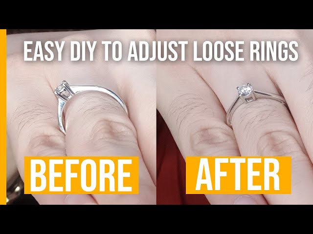 How to Make a Ring Smaller with Dental Floss - Resizing Your Rings Down 