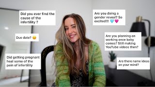 PREGNANCY Q&A | birth plan, infertility healing, IVF advice, do we know the gender? by Rachel Vinn 25,922 views 1 month ago 23 minutes