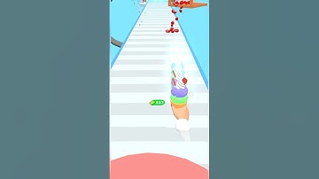 IC-S level 75| icecream with strawberries| level completed| #games #icecream #shortvideos #fun