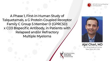 Phase 1 Study of the GPRC5DxCD3 Bispecific Talquetamab in Patients with RR Multiple Myeloma