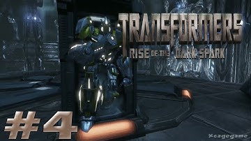 Transformers Rise of The Dark Spark - Walkthrough Part 4 Gameplay  - Transformers 4 Game