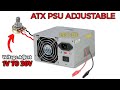 Turn Computer ATX Power Supply Into Adjustable Voltage 1V To 30V #powersupply