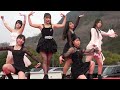 女子中高生ダンス！タイトなスカートがズレ上がる！ずれあがらないで！　[4K]
