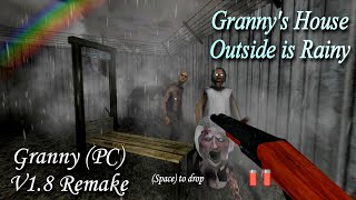 Granny (Pc) V1.8 Remake - Outside Of Granny's House Is Raining