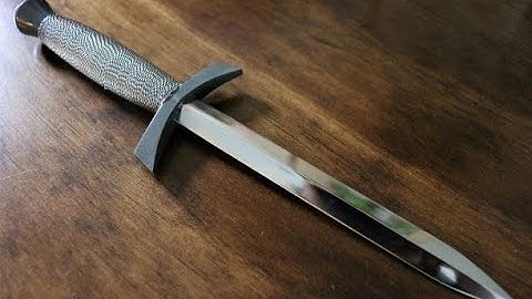 Dagger Making - Forging a Medieval Dagger/Stiletto Knife