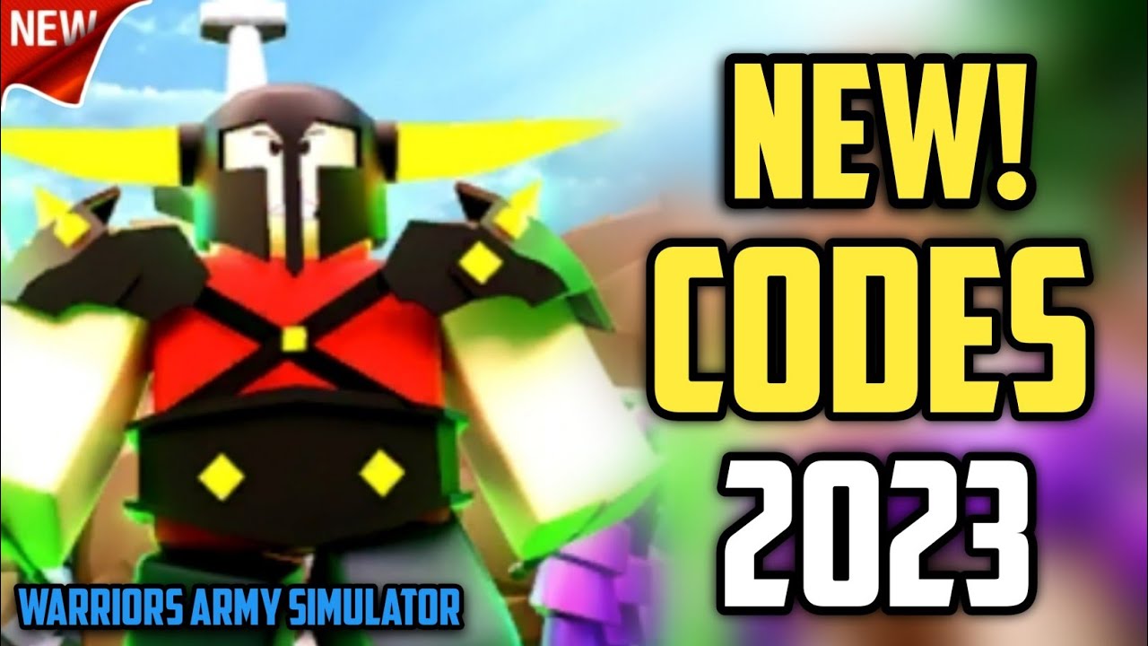 Roblox Warriors Army Simulator Codes (December 2023) - Pro Game Guides