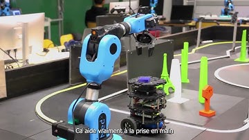 Centre Universitaire Condorcet : Reproduction de langue des signes par IA avec un bras robotisé
