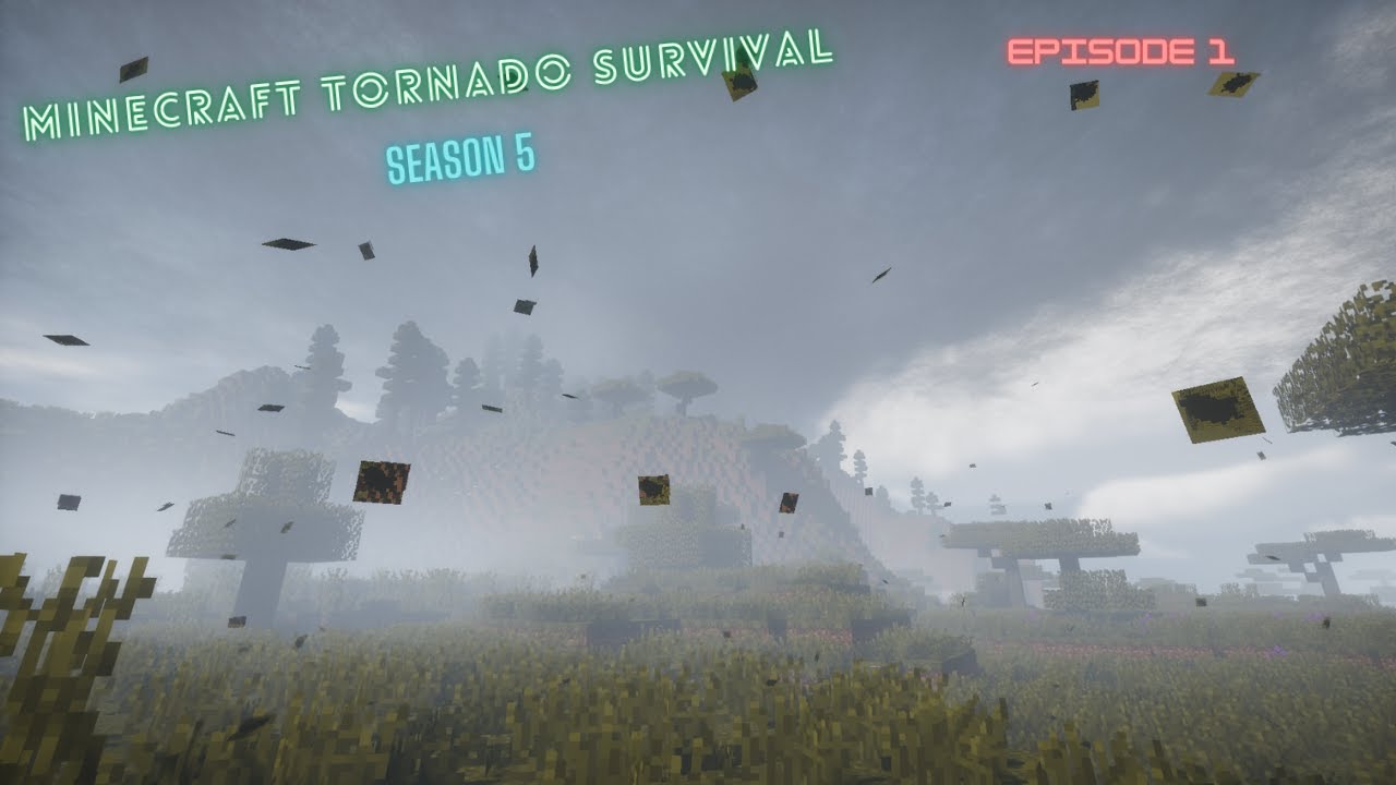 Tornado + Shaders! | Minecraft Tornado Survival Season 5 Episode 1 ...