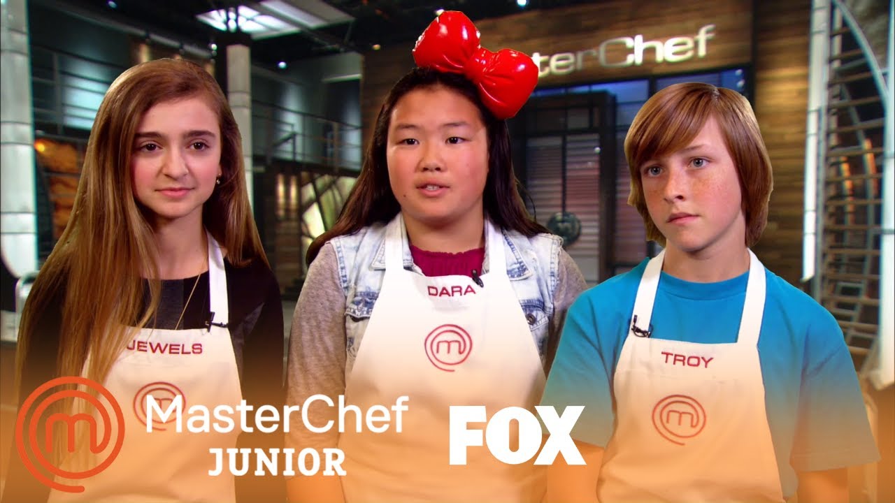 MiniMasterChefs Dara, Jewels & Troy Season 1 MASTERCHEF JUNIOR