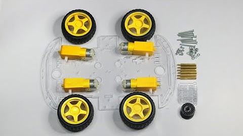 How to Assemble a 4WD Robot Smart Car Chassis Kits ( Part - I )