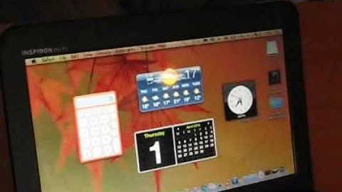 DELL Mini 10v with MAC OS Snow Leopard