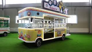 China manufacture cheap concession mobile ice cream  bbq drinks fast food truck food trailer cart