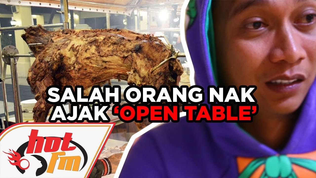 SALAH orang nak ajak 'Open Table' official secrets