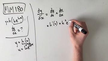 MM180 Maths Methods Fortify Study Guide - "Using the Chain Rule in a multi choice question"