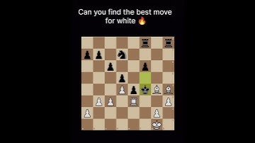 White to move 🔥☠️🔥🤯 #chess #chessgames #tactics #chessproblems #chesstactics #chesspuzzles #games