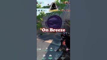 BREEZE Omen oneway smoke - #valorant #valorantskins #tips