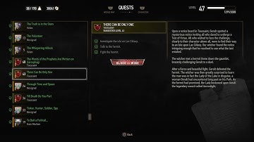 QUESTS: There Can Be Only One (Witcher 3 In-Game Lore Read Aloud)