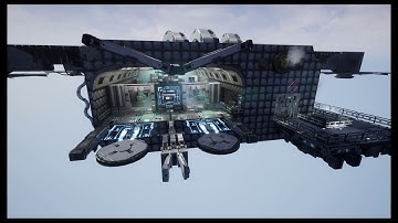 Cargo Airship Level - Combat Sim - Unreal Engine - Level by Rodrigo Vieira