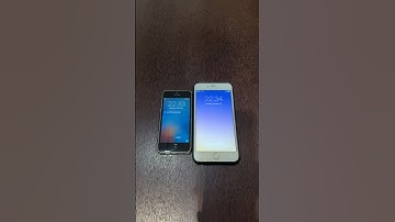 iPhone 5s vs iPhone 6 Plus on iOS 9 boot up test #shorts #iphone5s #iphone6plus #ios9