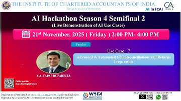 AI Hackathon S4 SF2 UC7 - Automated GST Reconciliations & Returns Prep - CA. Tapas Ruparelia